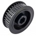 Timing Pulley (HTD 5mm) - 36T, 9mm Double Flange, 1/2" Hex (217-3231)