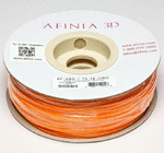 AFINIA Value-line Filament,1.75,Orange,1kg (22075)