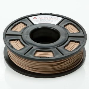 AFINIA Specialty PLA Filament,1.75,Wood-infused,100m (approx 200g)