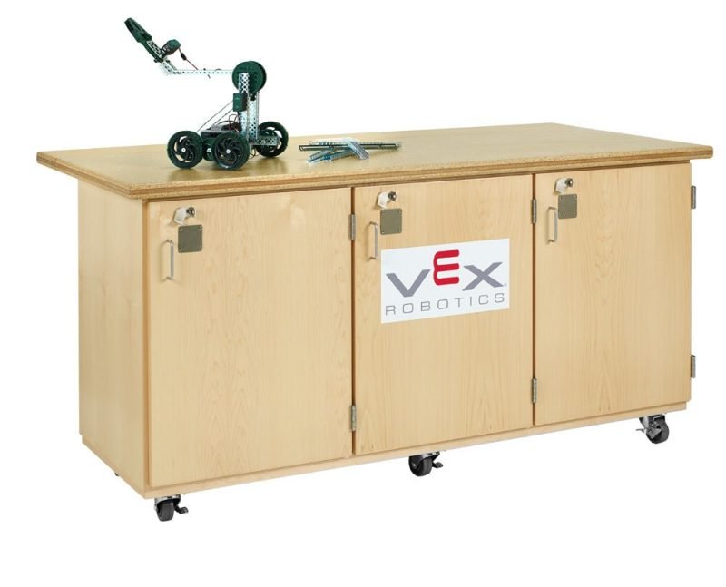 VEX ROBOTICS, ROBOT CABINET,MAPLE