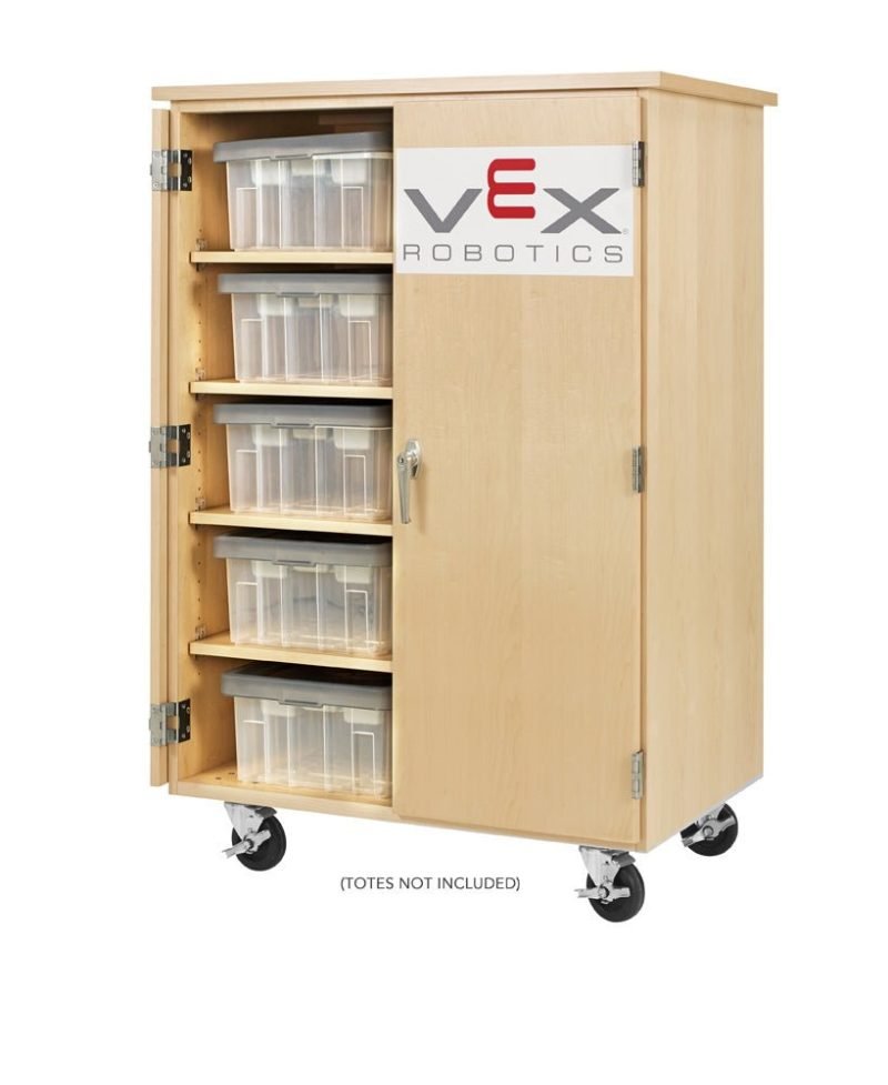 VEX ROBOTICS, TOTE CABINET,MAPLE
