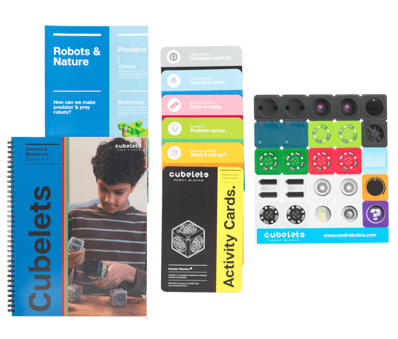 Cubelets Lesson Plan Bundle: Launchpad edition Grades 4 to 6
