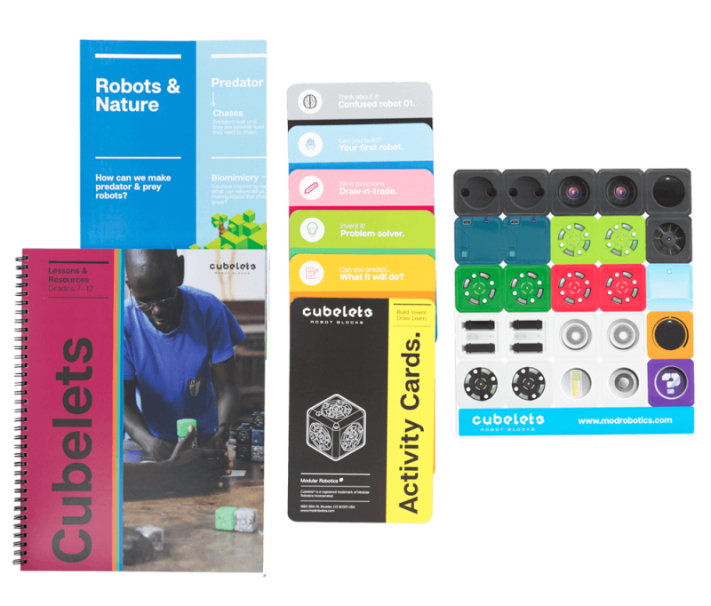 Cubelets Lesson Plan Bundle: Launchpad edition Grades 7 to 12