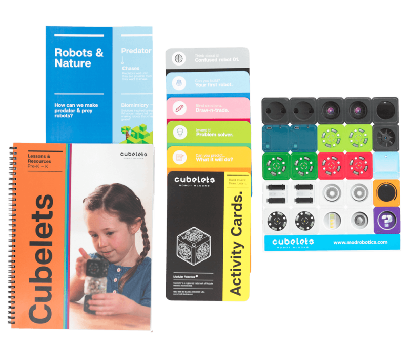 Cubelets Lesson Plan Bundle: Launchpad edition (Pre K to K)