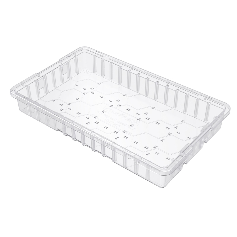 Storage Tray, 2.25" Deep, Clear