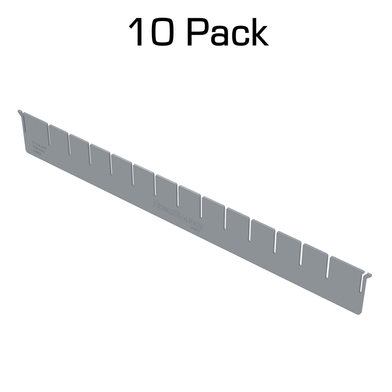 Long Locking Divider for 2.25" Deep Tray, 10 Pack