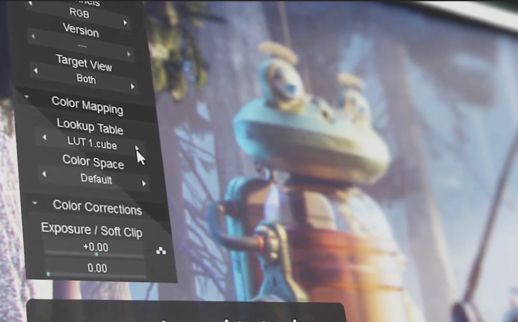 Player background