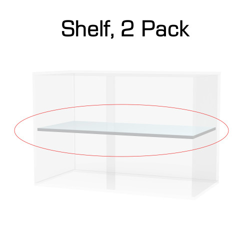 Shelves for Full-Width Cabinets, 2 pack