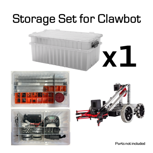 Storage Tray Set for V5 Classroom Starter Kit (1 Clawbot)