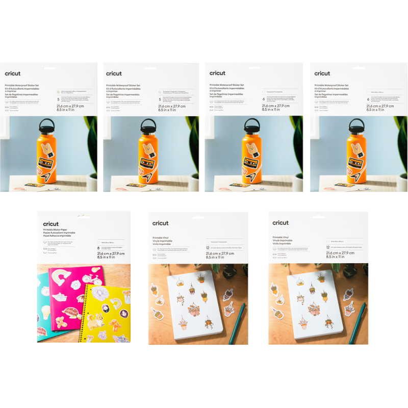 Cricut Educator Sticker Making Bundle