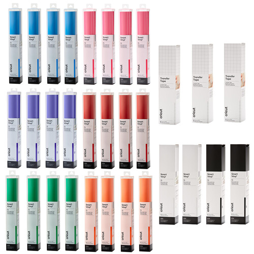 Cricut Semester Smart Vinyl Projects Refill (Bundled Packaged)