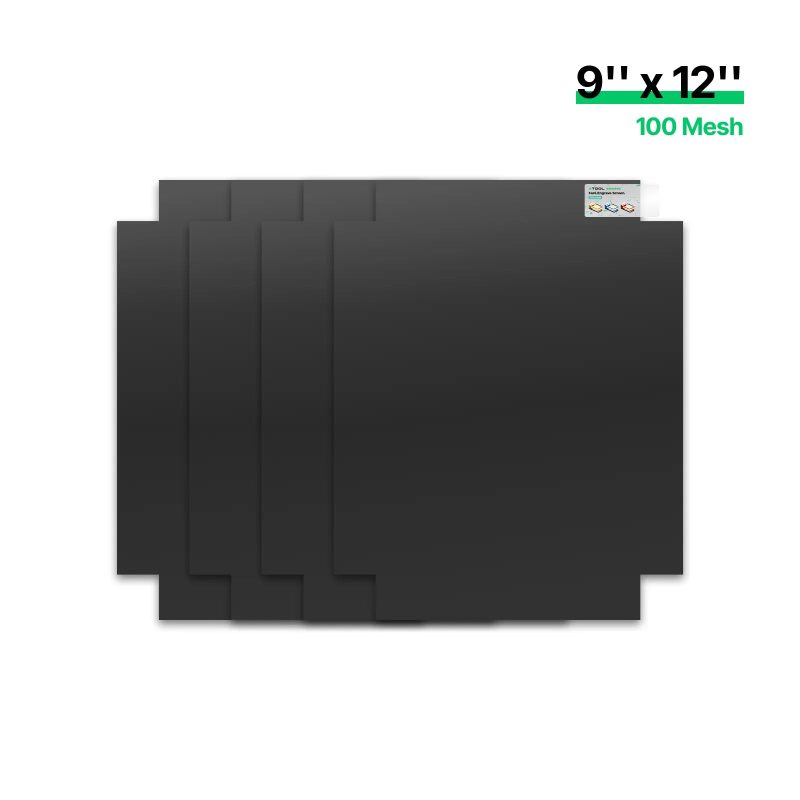 xTool 100 Mesh Polyester Screen Printing Screen Board 9x12in 4Pk