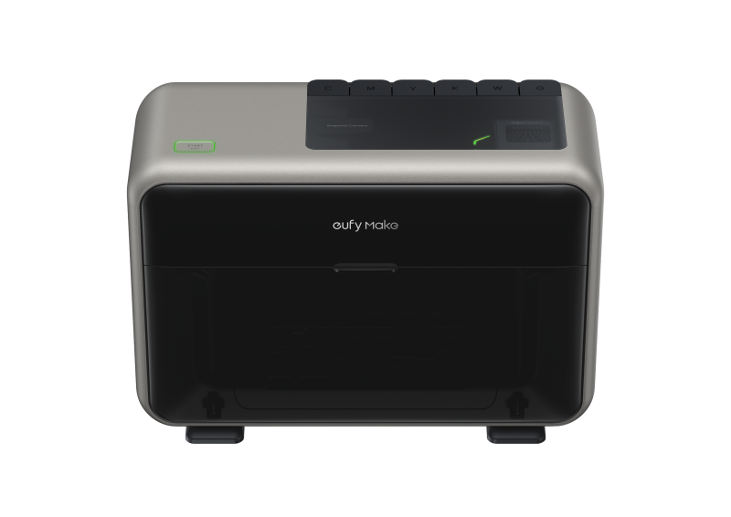 eufyMake E1 UV printer from the front and top